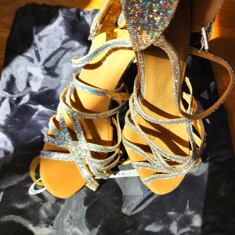 Authentic Liz Lira dancing heels